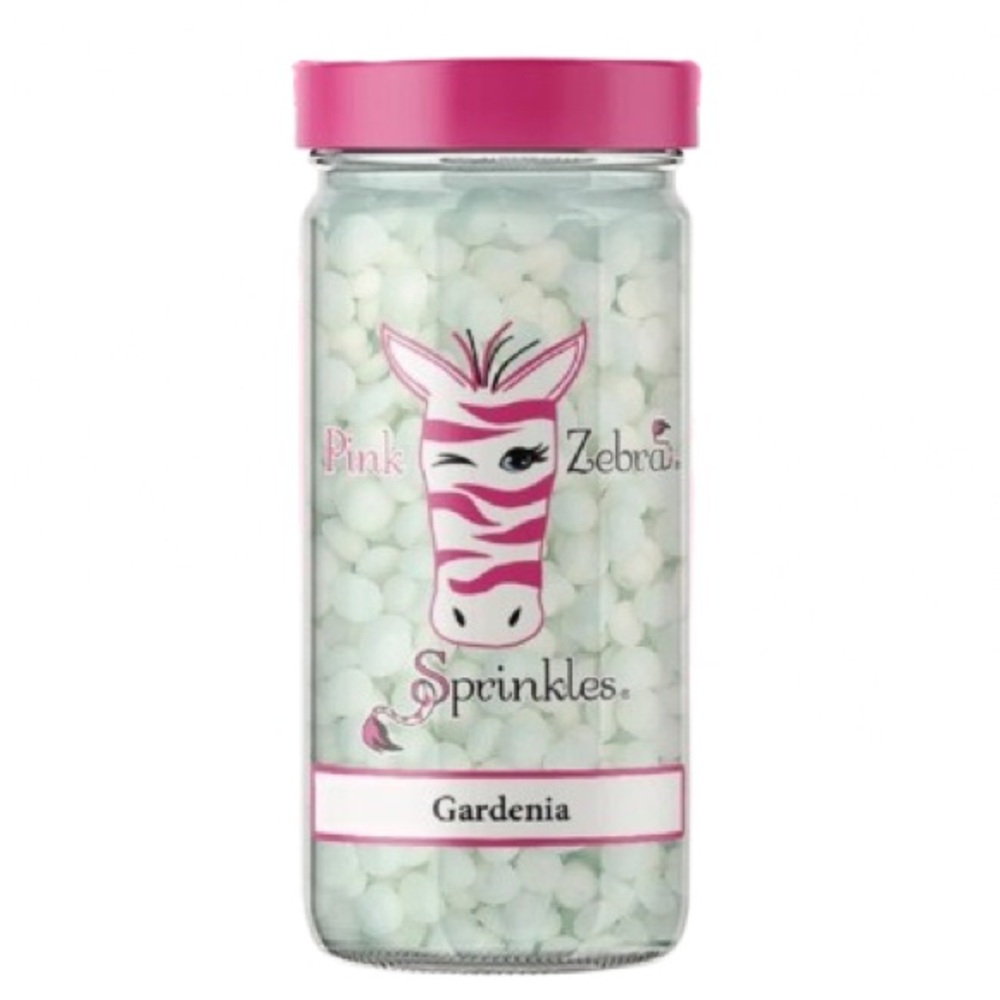 New Gardenia pink zebra‎ sprinkles